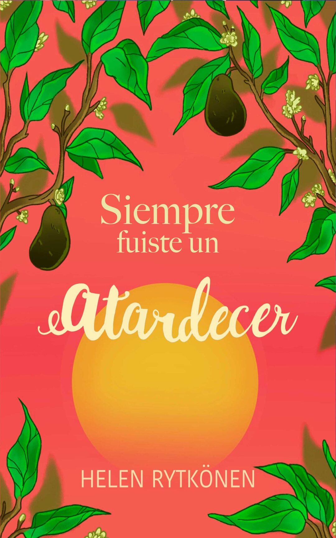 Siempre fuiste un atardecer, ilustración de Eva de José