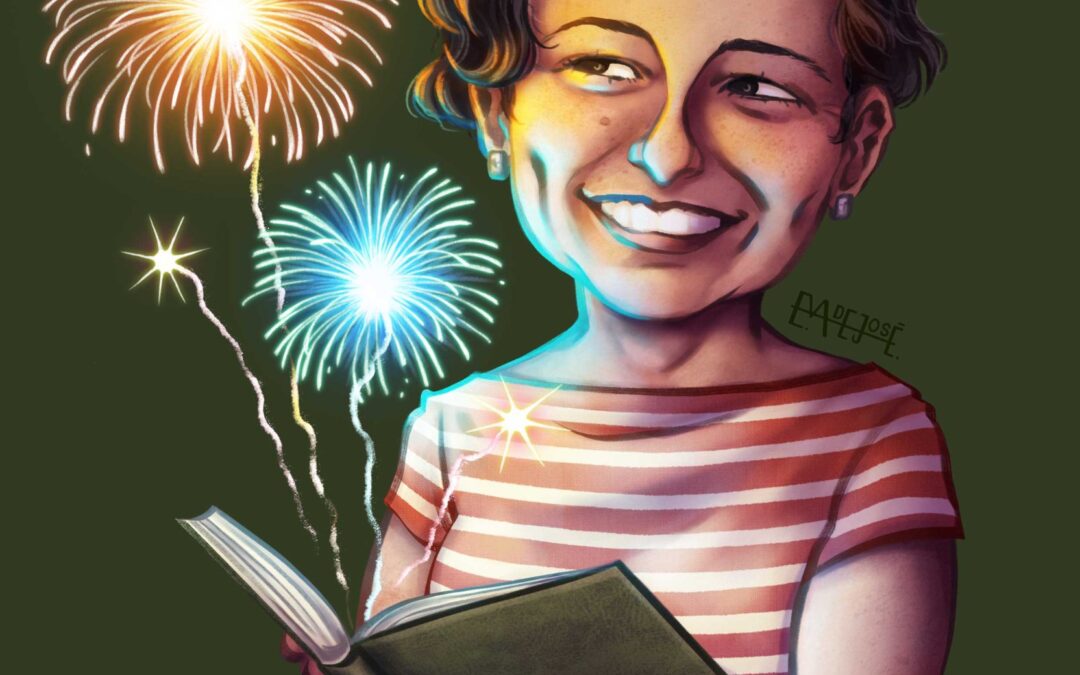Retrato con fuegos artificiales